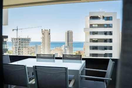 Apartamento De 3 Dormitorios Piscina Y Parking Calpe Exterior photo